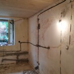 10. Začátek prací – nové elektroinstalace