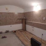 4. Během pokládky dlažby