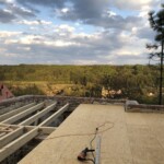 8. Hrubá stavba – trámy a záklop z OSB desek